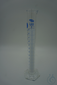 Kundenspezifische Messzylinder, hohe Form, Kl. A, 2000ml, mit Schellbachstreifen...